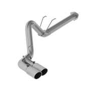 MBRP 17-19 Ford F-250/350/450 6.7L 4in Filter Back Single Side Dual Exit T409 Exhaust System MBRP DPF Back
