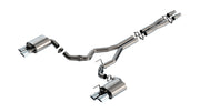 Borla 2024 Ford Mustang GT 5.0L V8 w/ Active Exhaust ATAK Cat-Back Exhaust System Borla Catback