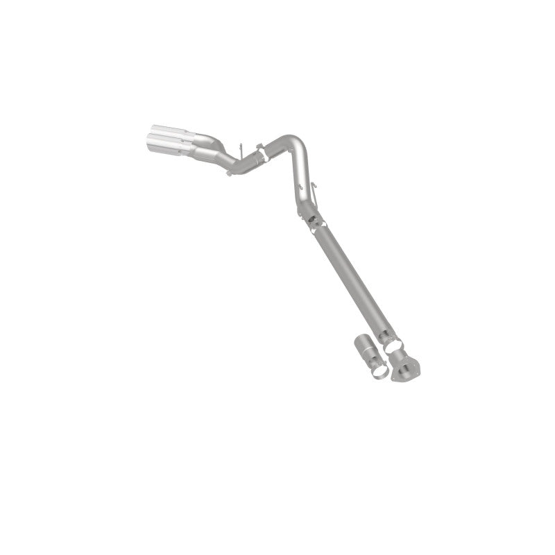 MagnaFlow 08-17 Ford F-250/F-350/F-450 4.6L/6.7 DPF-Back SS 4in Dual Single Passenger Side Rear Exit Magnaflow DPF Back