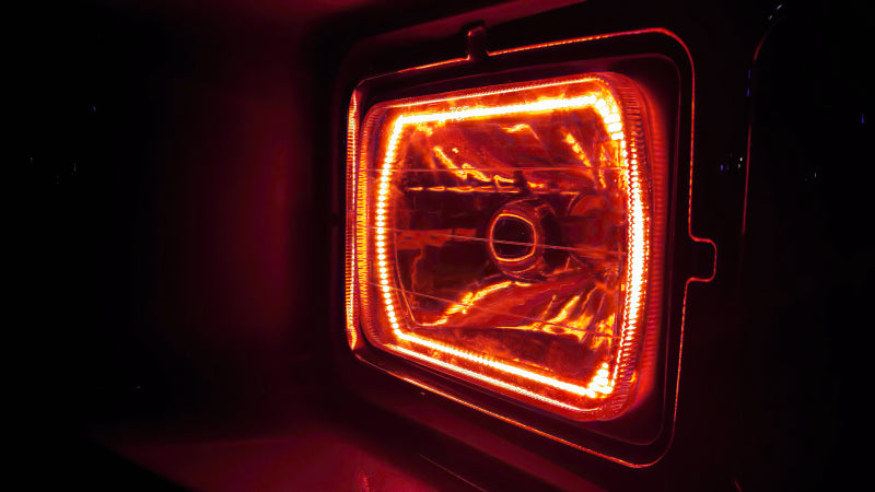 Oracle Pre-Installed Lights 7x6 IN. Sealed Beam - ColorSHIFT Halo ORACLE Lighting Headlights