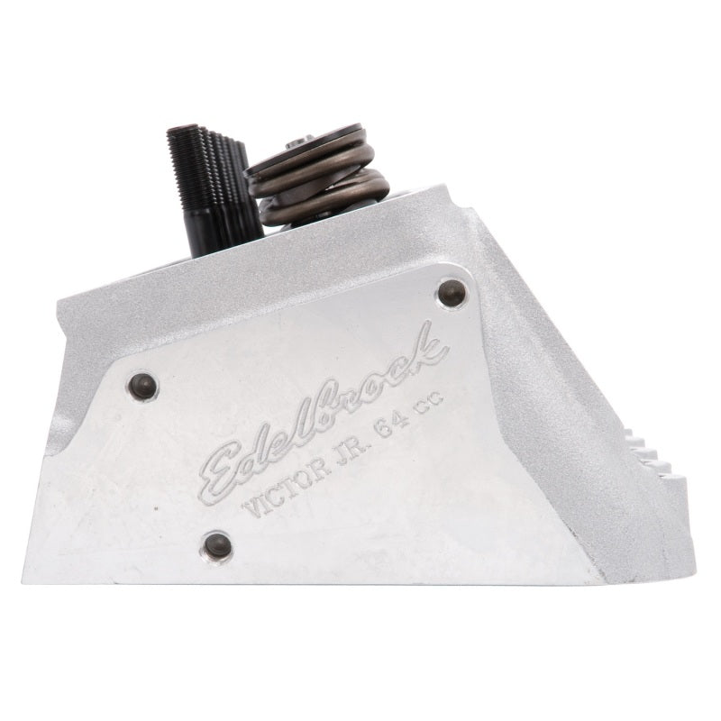 Edelbrock Single Victor Jr 64cc Head SBC Solid Roller Cams Edelbrock Heads