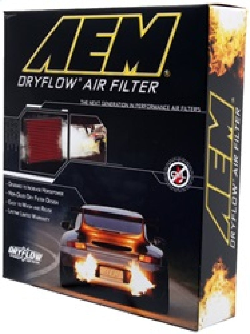 AEM 08-10 F150/250/350 / 07-10 Expedition 10.5in O/S L x 9.875in O/S W x 2.188in H DryFlow Filter AEM Induction Air Filters - Drop In