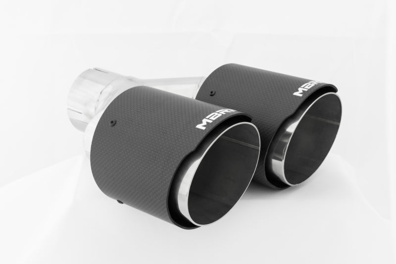 MBRP Universal Carbon Fiber Dual Tip 4in OD/2.5in Inlet MBRP Tips
