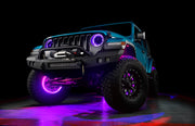 Oracle Bluetooth + RF Underbody Rock Light Kit - 8 PCS - ColorSHIFT ORACLE Lighting Light Bars & Cubes