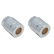 Spectre Magna-Clamp Hose Clamps 5/32in. (2 Pack) - Chrome Spectre Clamps