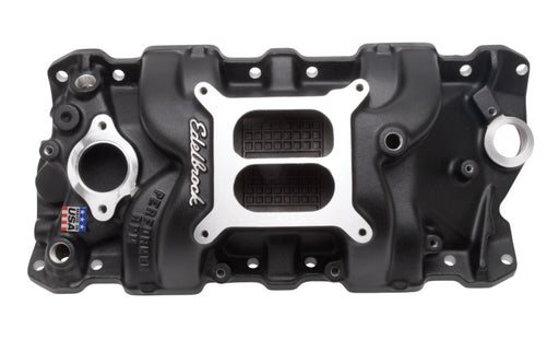 Edelbrock Performer RPM Manifold Black Edelbrock Intake Manifolds