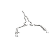 MagnaFlow Cat-Back 15-16 Ford Mustang 2.3L L4 Competition SS 3in Dual Split Rear 4.5in Black Tips Magnaflow Catback