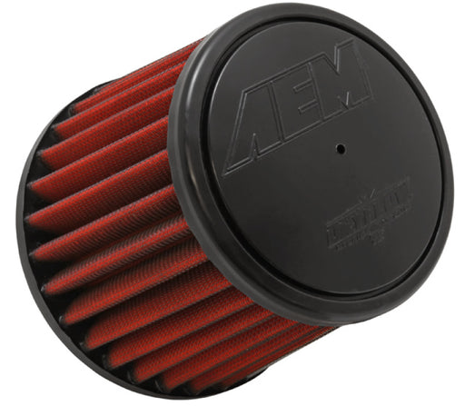 AEM Dryflow 3in. X 5in. Round Tapered Air Filter AEM Induction Air Filters - Universal Fit