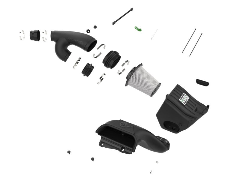aFe 15-24 Ford F-150 EcoBoost V6 2.7L/3.5L (tt) Quantum Cold Air Intake System w/ Pro DRY S Filter aFe Cold Air Intakes
