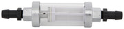 Spectre Premium Clearview Fuel Filter (Incl. 1/4in. / 5/16in. / 3/8in. Barb Fittings) Spectre Fuel Filters