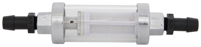 Spectre Premium Clearview Fuel Filter (Incl. 1/4in. / 5/16in. / 3/8in. Barb Fittings) Spectre Fuel Filters
