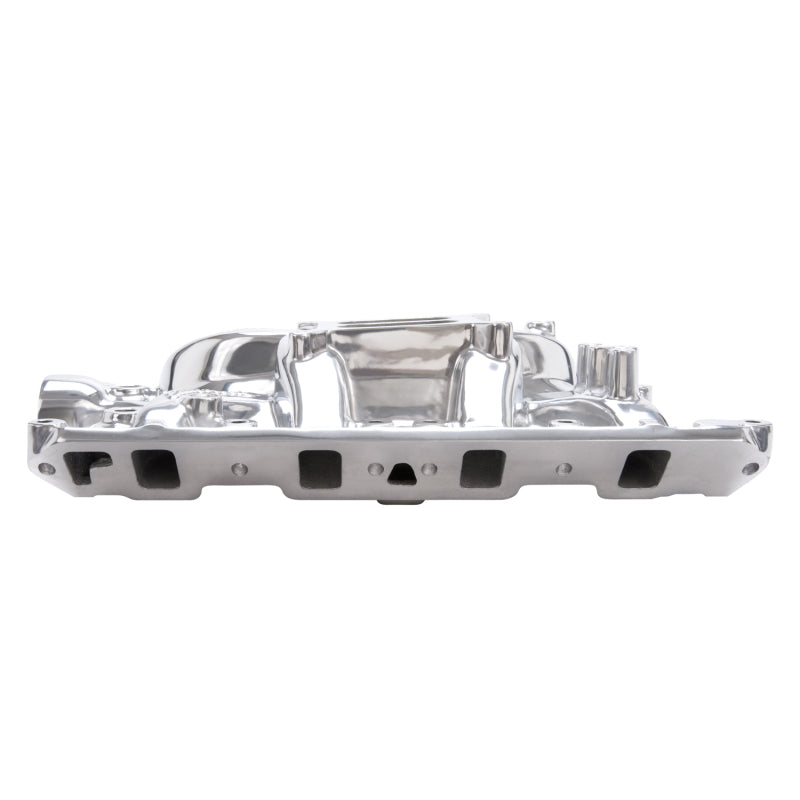 Edelbrock Perf RPM 351-W Polished Mani Edelbrock Intake Manifolds