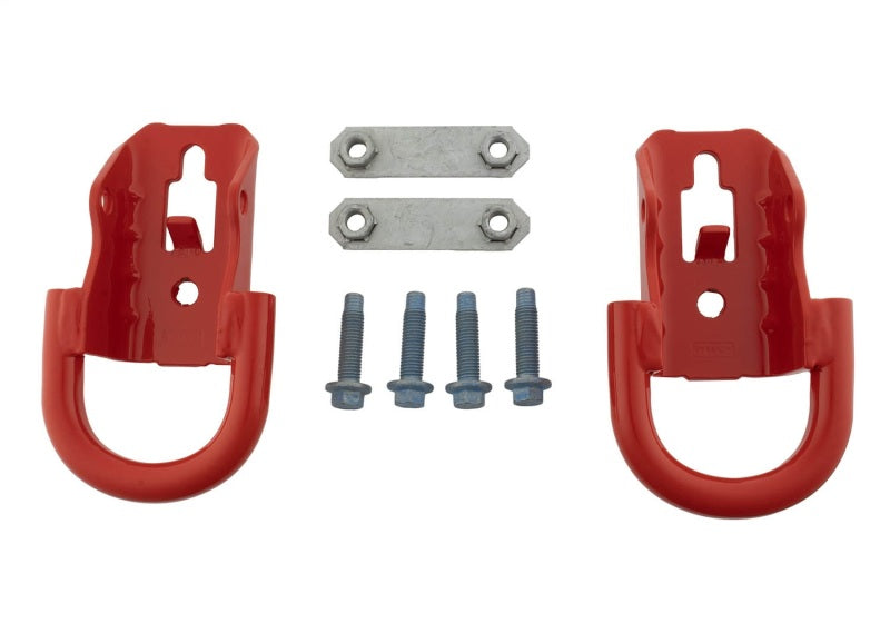 Ford Racing 15-22 F-150 Tow Hooks - Red (Pair) Ford Racing Tow Hooks