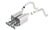 Borla 05-08 Chevrolet Corvette Coupe/Conv 6.0L/6.2L 8cyl Aggressive ATAK Exhaust (rear section only) Borla Catback