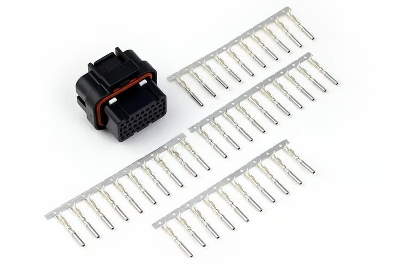 Haltech AMP 34 Pin Key 2 4 Row Superseal Connector Plug & Pins Haltech Wiring Connectors