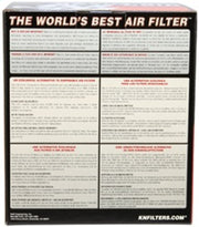 K&N Filter Universal Rubber Filter 5in Flange 6.5in Base 4.5in Top 5.5in Height K&N Engineering Air Filters - Universal Fit