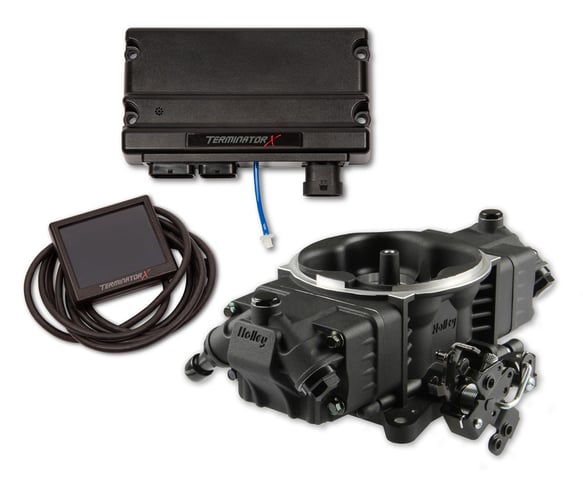 Holley EFI Terminator X Stealth 4150 - Black 550-1002 HOLLEY EFI Autoparts