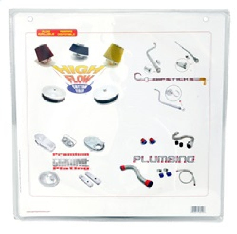 Spectre Round Air Filter 14in. x 3in. - White (Paper) Spectre Air Filters - Universal Fit