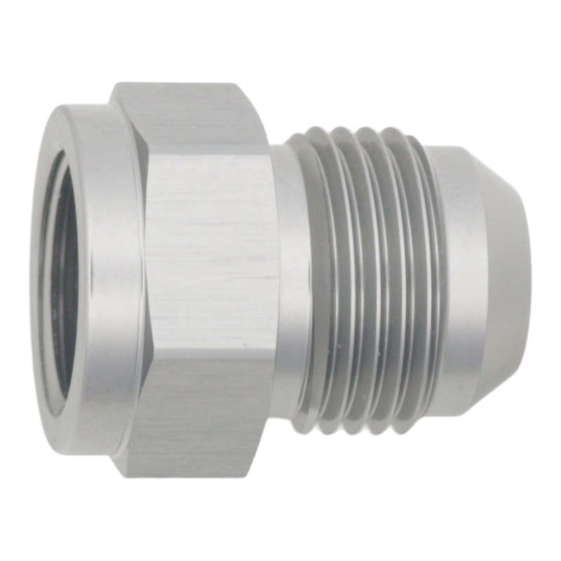 DeatschWerks 8AN Female Flare to 10AN Male Flare Expander - Anodized DW Titanium DeatschWerks Fittings