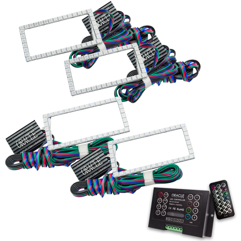Oracle Ford F-150 15-17 Projector Headlight Halo Kit - ColorSHIFT w/ 2.0 Controller ORACLE Lighting Headlights
