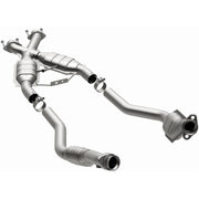 MagnaFlow Direct Fit Catalytic Converter Mustang X-Pipe 94-95 Street Magnaflow Catalytic Converter Direct Fit