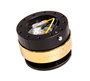 NRG Quick Release Gen 2.0 - Black Body / Chrome Gold Ring NRG Quick Release Adapters