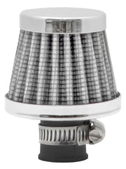 Spectre Breather Filter 10mm Flange / 2in. OD / 1-3/4in. Height - White Spectre Engine Breather Filters