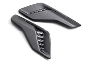 Ford Racing 21-24 F-150 Raptor Carbon Fiber Fender Vent Set - Matte Ford Racing Spoilers