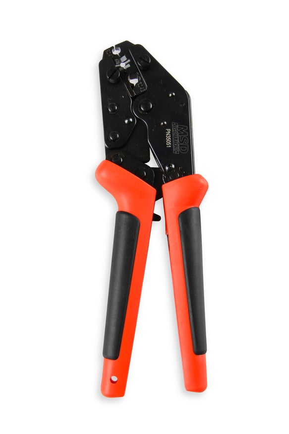 Pro Crimp Tool, Ratchet Action 35051 MSD Autoparts