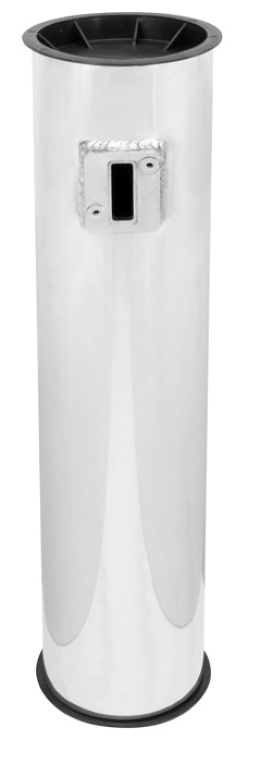 Spectre Universal Tube 4in. OD x 18in. Length w/MAFS Mount - Aluminum Spectre Aluminum Tubing