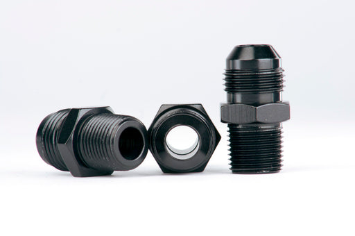 Aeromotive Carb. Reg 13205 Fitting Kit (Incl. (3) 3/8in NPT to AN-08 fittings) Aeromotive Fittings