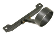 BMR 05-10 S197 Mustang Front Driveshaft Safety Loop - Black Hammertone BMR Suspension Driveshaft Loops