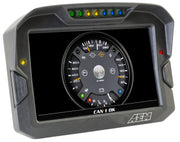 AEM CD-7 Non Logging GPS Enabled Race Dash Carbon Fiber Digital Display w/o VDM (CAN Input Only) AEM Gauges