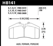 Hawk Porsche 911/928/944/968 ER-1 Front Brake Pads Hawk Performance Brake Pads - Racing
