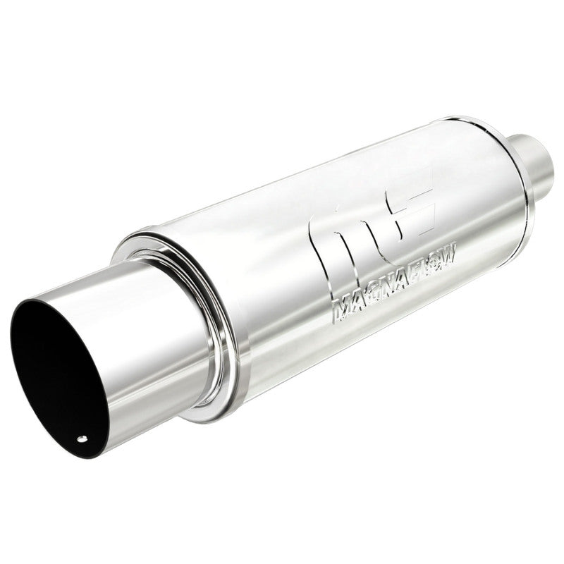 MagnaFlow Muffler W/Tip Mag SS 14X5X5-2.25/4. Magnaflow Muffler