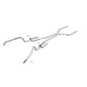 MagnaFlow Sys Cat-Back 67-72 F-Body 2.50inch w/Tru-X Magnaflow Catback