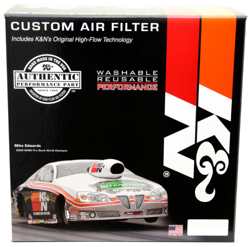 K&N Round Air Filter Assembly 5-1/8in FLG 11in OD 3-3/8in K&N Engineering Air Filters - Direct Fit