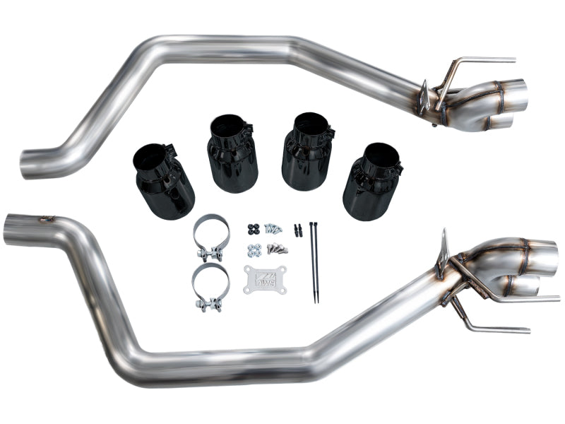 AWE Tuning C6 Chevrolet Corvette Z06/ZR1 Track Edition Axle-Back Exhaust w/ Diamond Black Tips AWE Tuning Axle Back