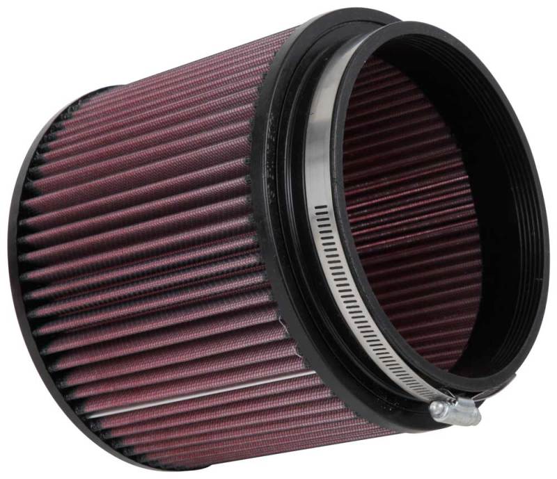 K&N Filter Universal Rubber Filter - Round Straight 3.5in Base OD x 3.5in Top OD x 5in H K&N Engineering Air Filters - Universal Fit