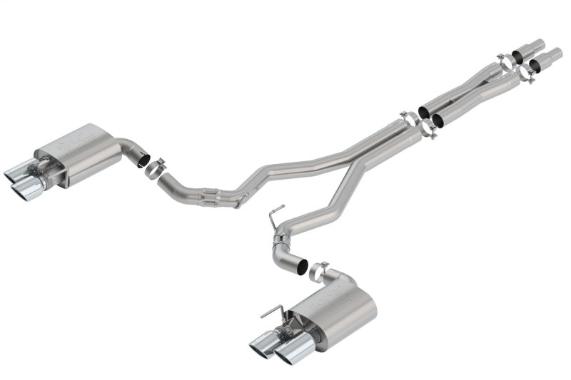Borla 2018 Ford Mustang GT 5.0L AT/MT 3in ATAK Catback Exhaust w/ Valves Borla Catback