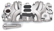 Edelbrock Intake Manifold Single Quad Perf RPM BBC 409 Inwin Lg Port As-Cast Edelbrock Intake Manifolds