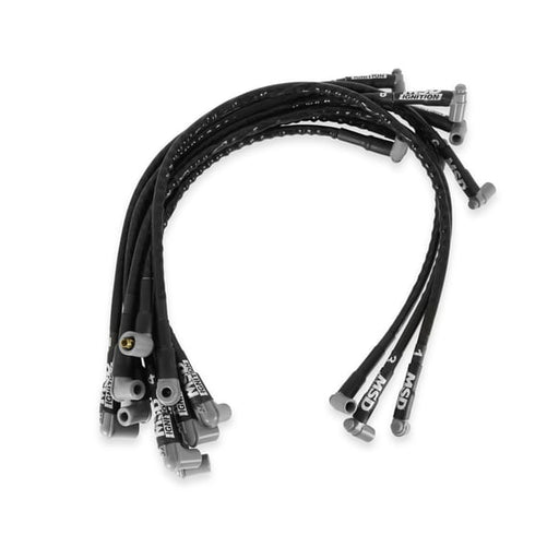 Sleeved Spark Plug Wires for SBC over valve cover, HEI 31351 MSD Autoparts