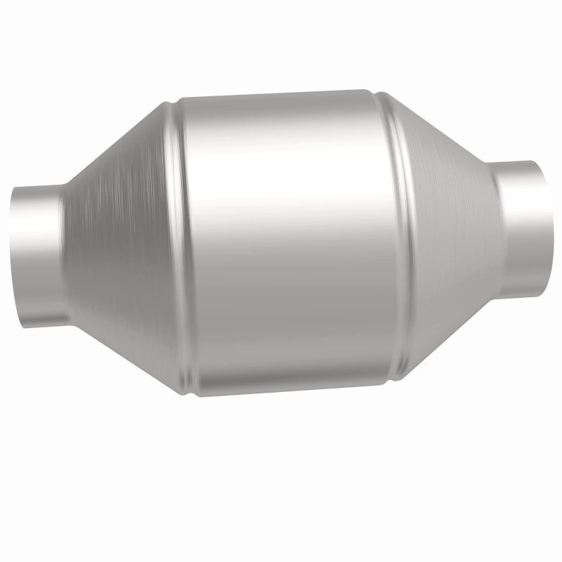 MagnaFlow Conv Univ 2.25in Inlet/Outlet Center/Center Round 3in Body L x 5in W x 8.75in Overall L