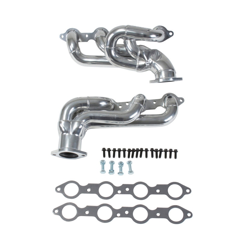 BBK 10-15 Camaro LS3 L99 Shorty Tuned Length Exhaust Headers - 1-3/4 Silver Ceramic BBK Headers & Manifolds