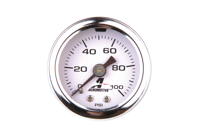 Aeromotive 0-100 PSI Fuel Pressure Gauge Aeromotive Gauges