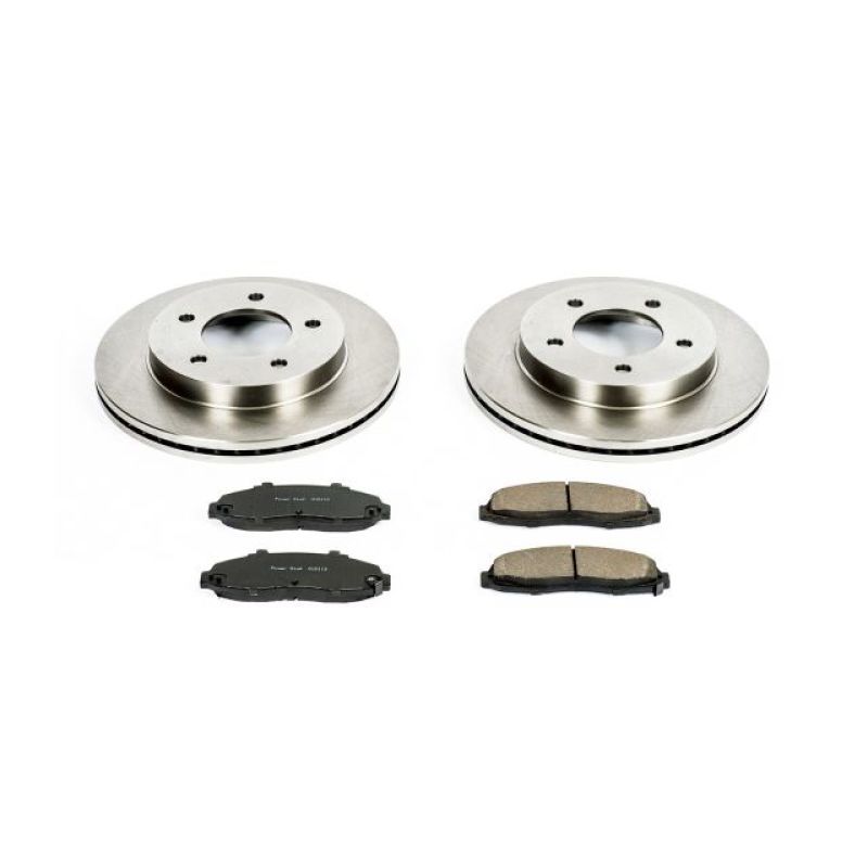 Power Stop 97-03 Ford F-150 Front Autospecialty Brake Kit PowerStop Brake Kits - OE