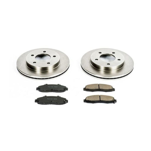Power Stop 97-03 Ford F-150 Front Autospecialty Brake Kit PowerStop Brake Kits - OE