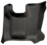 Husky Liners 11-12 Ford F-250-F-450 SD Super/Crew Cab Classic Style Center Hump Black Floor Liner Husky Liners Floor Mats - Rubber