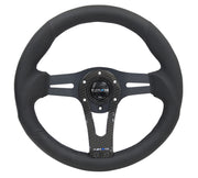 NRG Reinforced Steering Wheel (320mm) w/Carbon Center Spoke NRG Steering Wheels