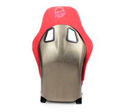 NRG FRP Bucket Seat ULTRA Edition - Medium (Red Alcantara/Pearlized Back) NRG Race Seats